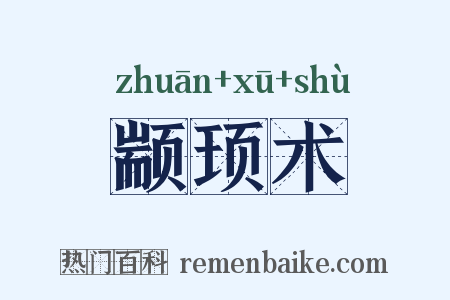 颛顼术是什么意思的图片